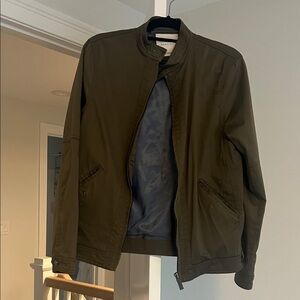 Zara Men's Khaki Lightweight Jacket